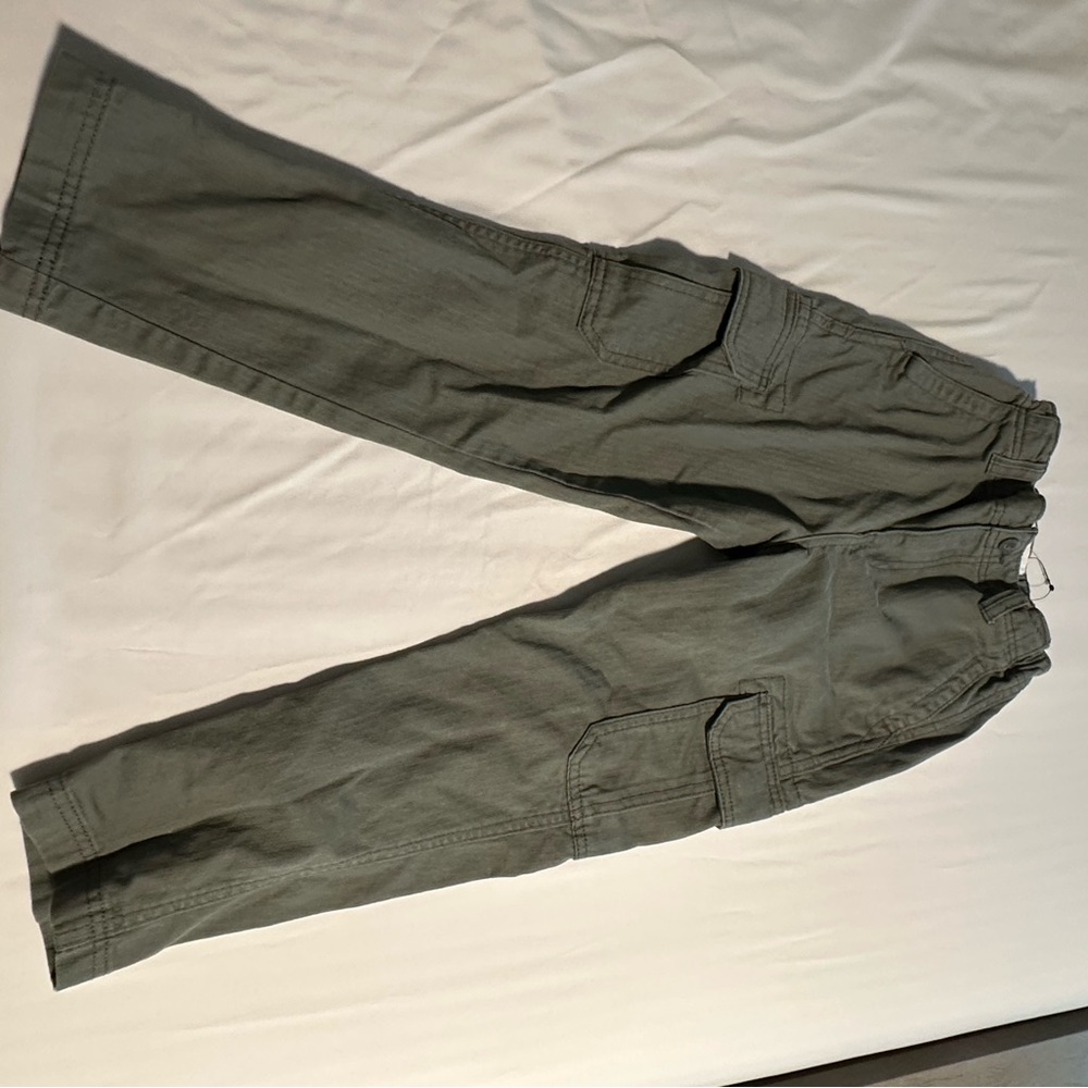 Kids’ Green Cargo Pants